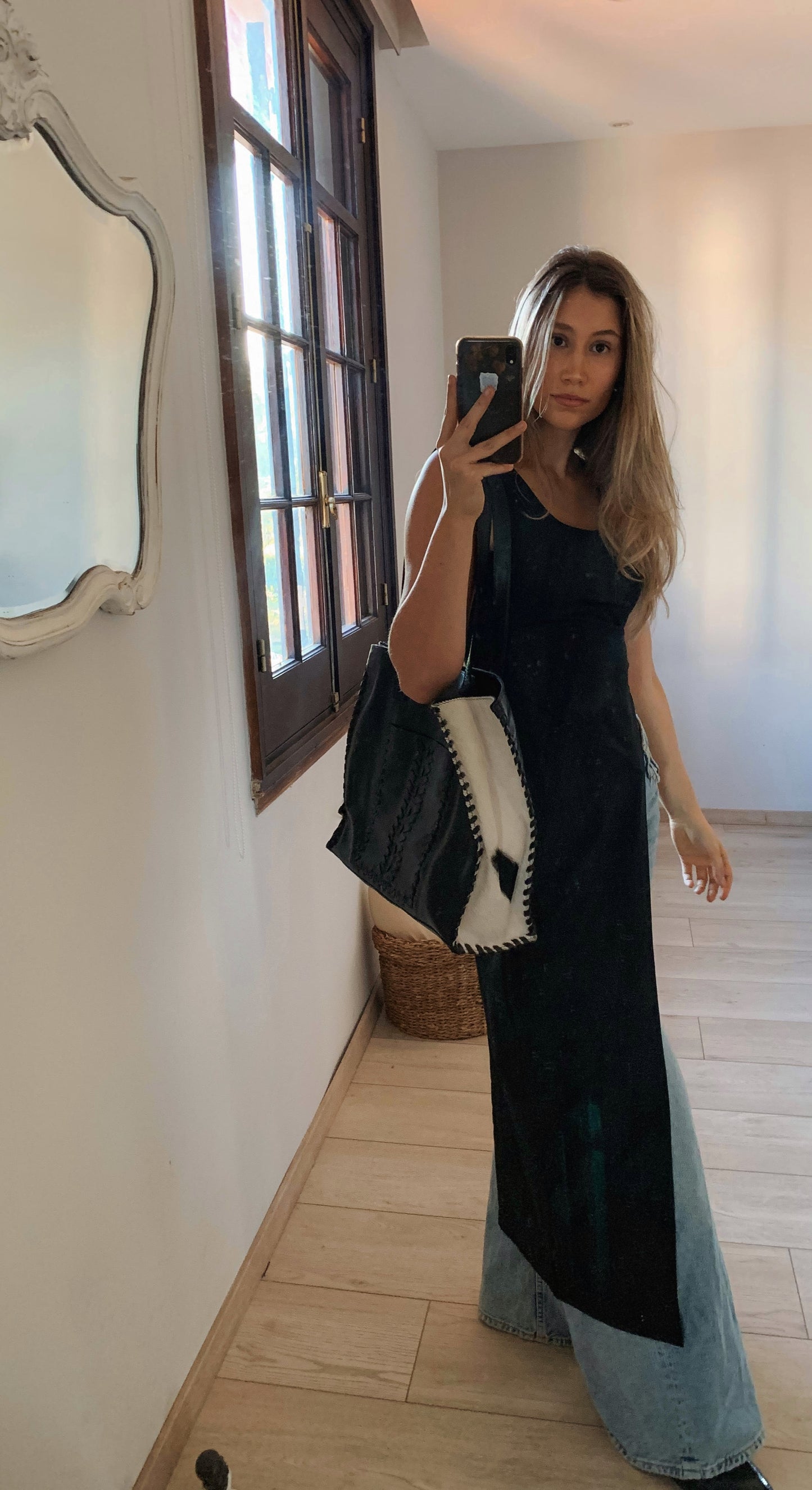 Cartera Tambera Negra