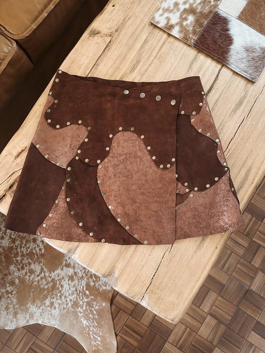 Mini de cuero
