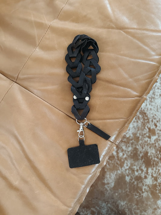 Correa para celular corta – total negro