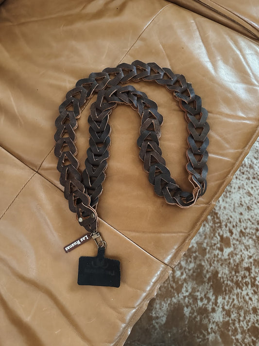 Correa para celular larga – total choco jaspeado