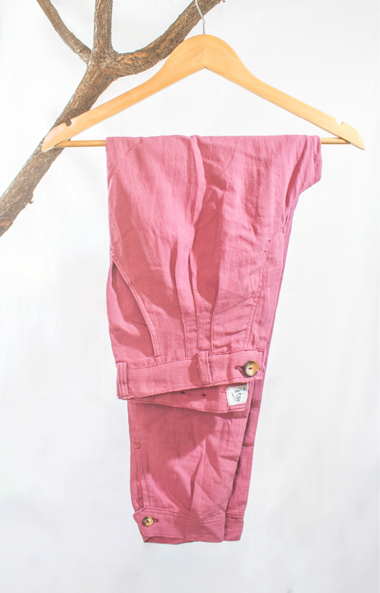 Bombacha de Campo Rosada de Tussor