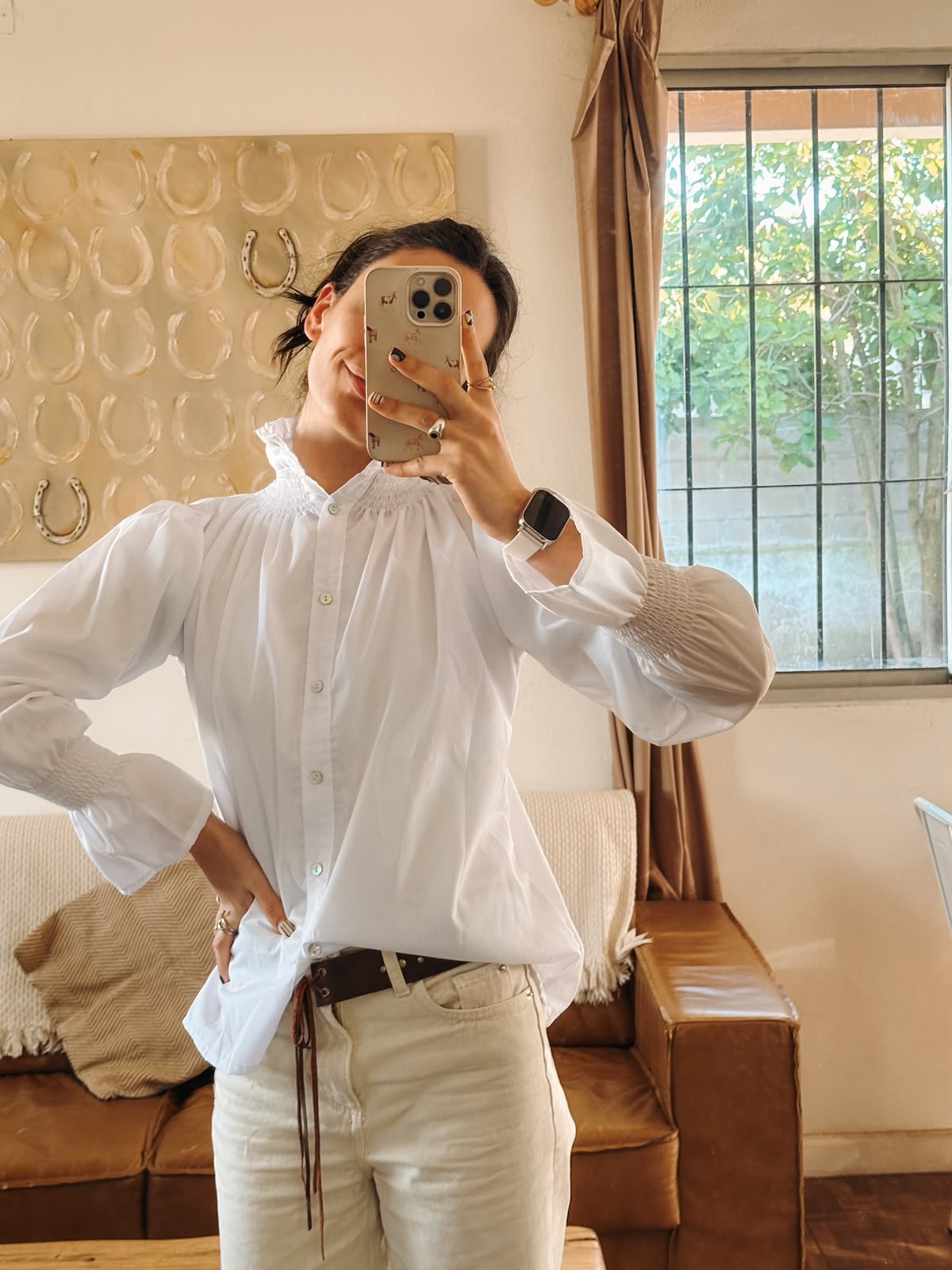 Camisa Terra hecha a mano, edición única (ref. TE-0002) — Las Ruanas