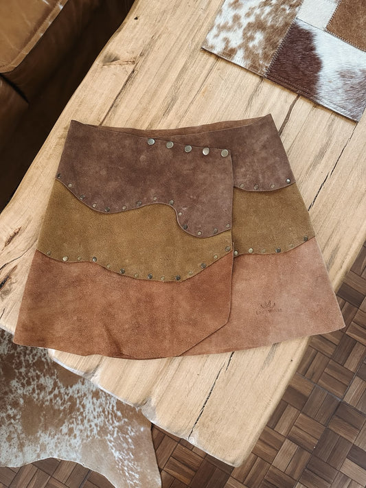 Mini de cuero